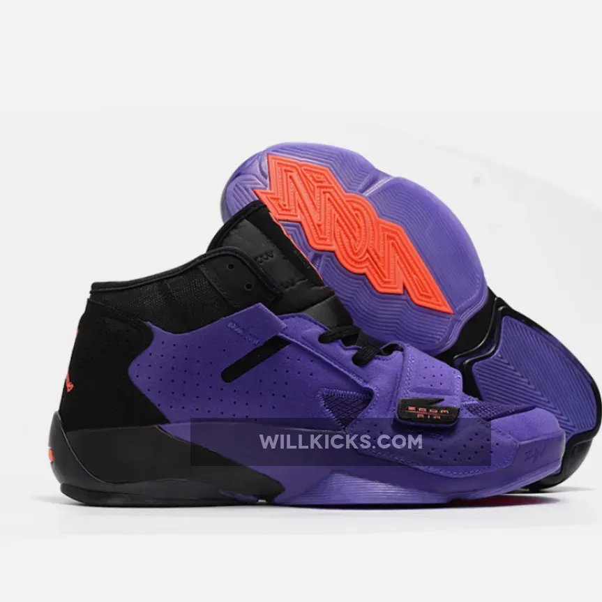 Jordan Zion 2 'Out of This World' Purple/Black/Red DO9072-506, jordan zion 2 review
