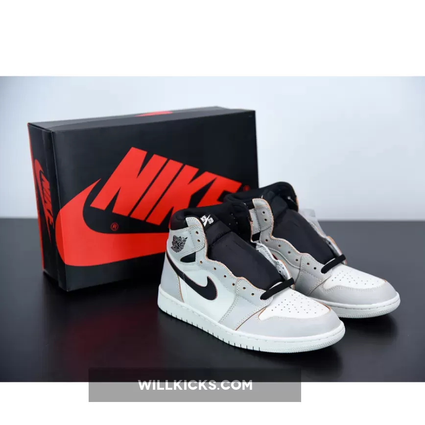 Nike SB x Air Jordan 1 High OG 'Light Bone' CD6578-006, aj1 sb light bone