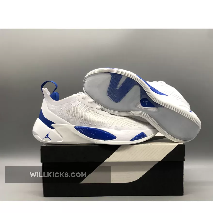 Jordan Luka 1 White Sport Blue / luka 1 blue and white