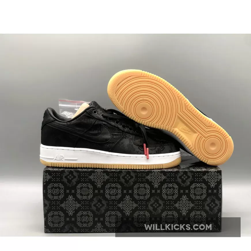 Air Force 1 Fragment / Fragment x Clot x Nike Air Force 1 'Black Silk' CZ3986-001