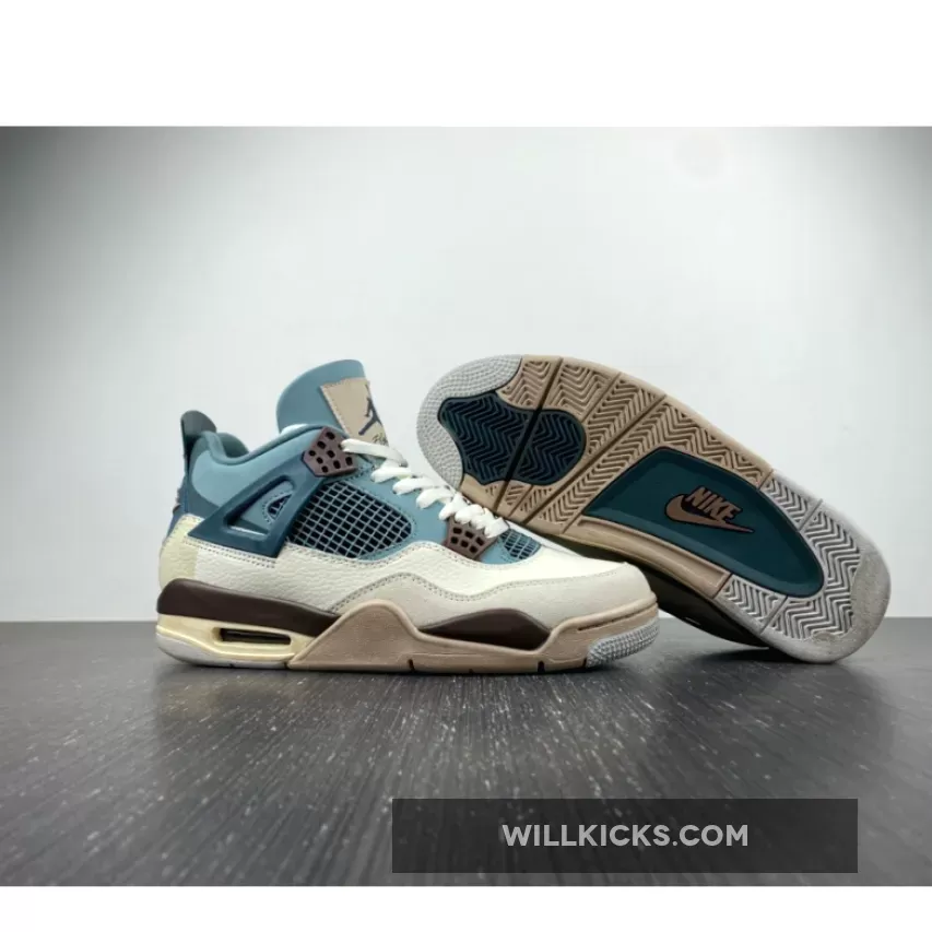 Air Jordan 4 Snorlax Custom x Andrew Chiou - Snorlax Jordan 4 Cost AJ4SO-086