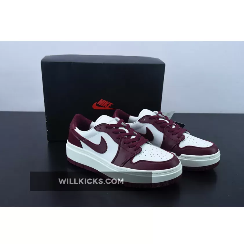 Air Jordan 1 Elevate Low White/Team Red-Sail DH7004-161 New Releases