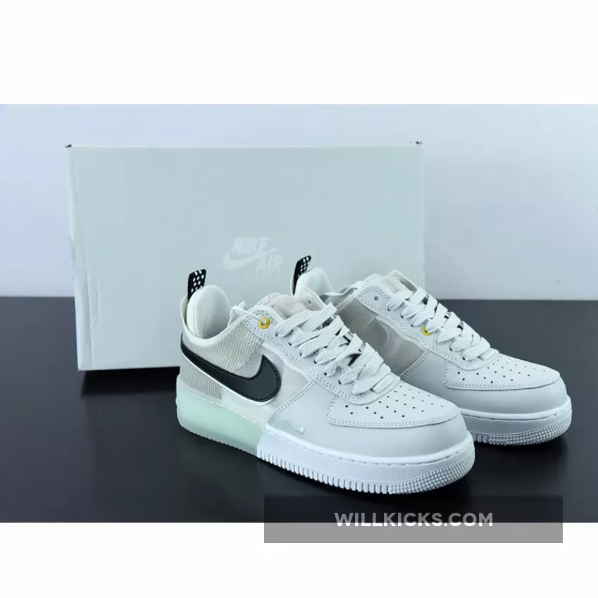 Nike Air Force 1 React Photon Dust/White-Mint Foam-Olive Aura / mint air force 1