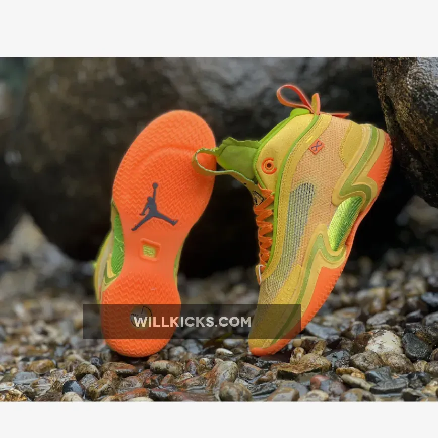 Air Jordan 36 'Nitro Taco Jay' Citron Pulse/Atomic Green DQ6866-803 / air jordan 36 taco jay