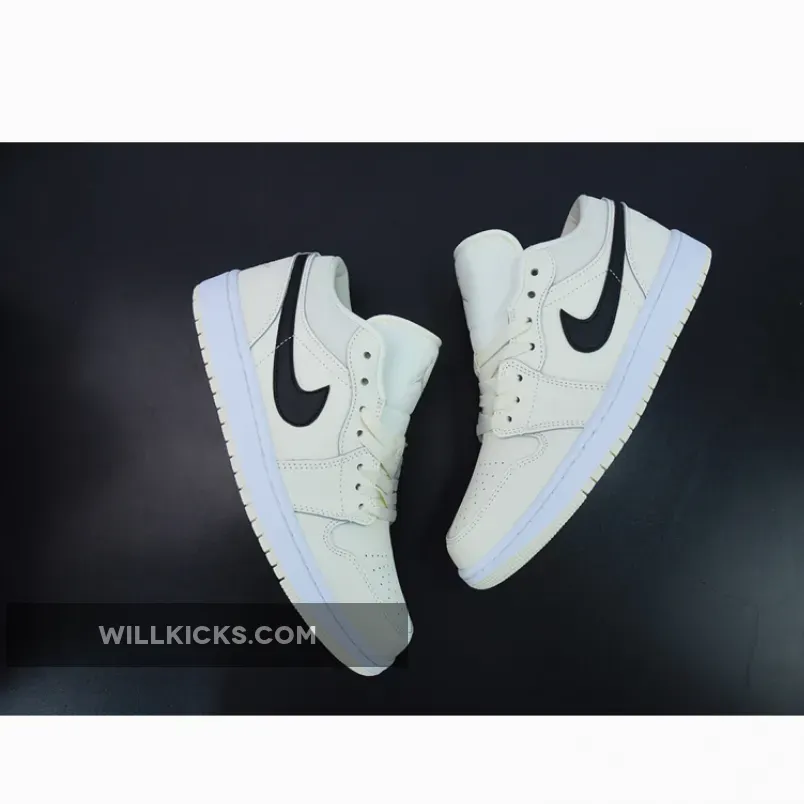 Air Jordan 1 Low Coconut Milk/Black-White DC0774-121 / air jordan 1 coconut milk low