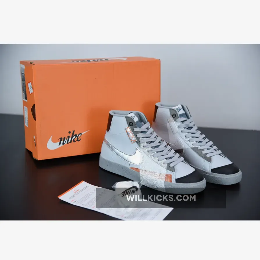 Nike Blazer Mid ’77 Vintage "Shanghai" Grey/Metallic Silver