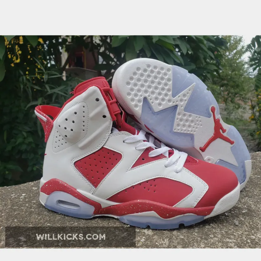 Air Jordan 6 'Red Oreo' #jordan retro 6 oreo red