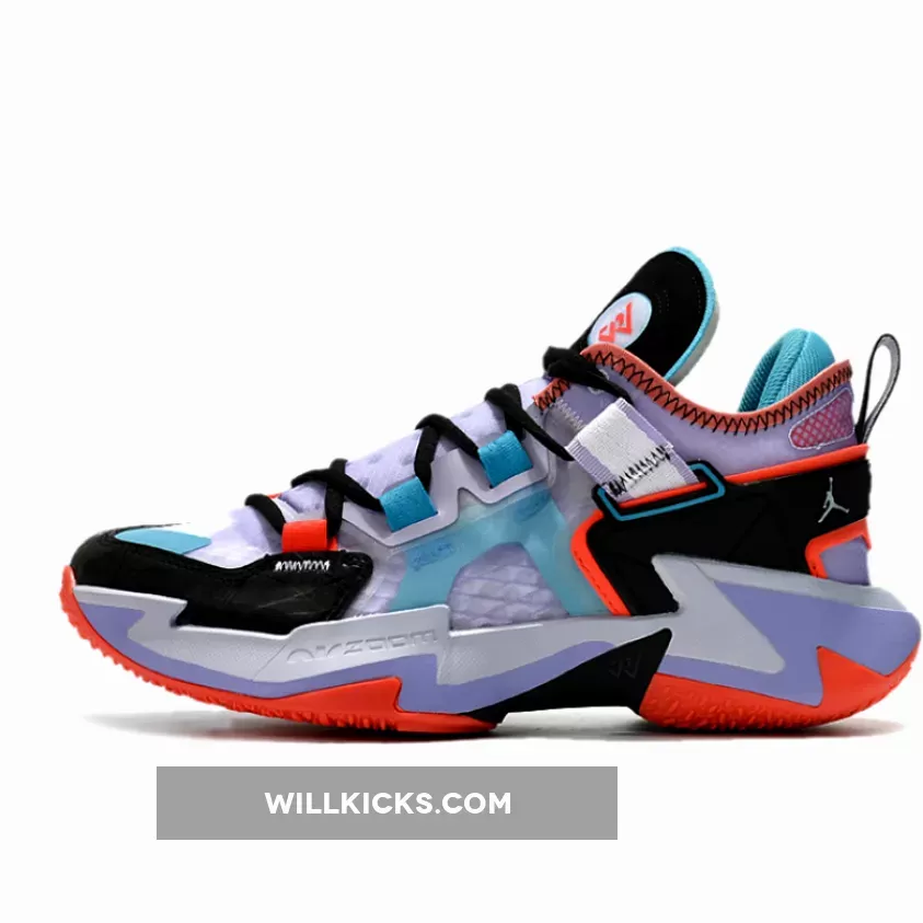 Jordan Why Not .5 'Childhood' Amethyst Tint/Black/Chlorine Blue/Crimson #jordan 5 why not
