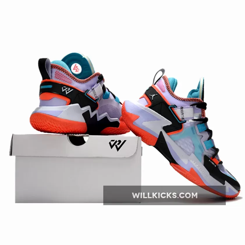 Jordan Why Not .5 'Childhood' Amethyst Tint/Black/Chlorine Blue/Crimson #jordan 5 why not