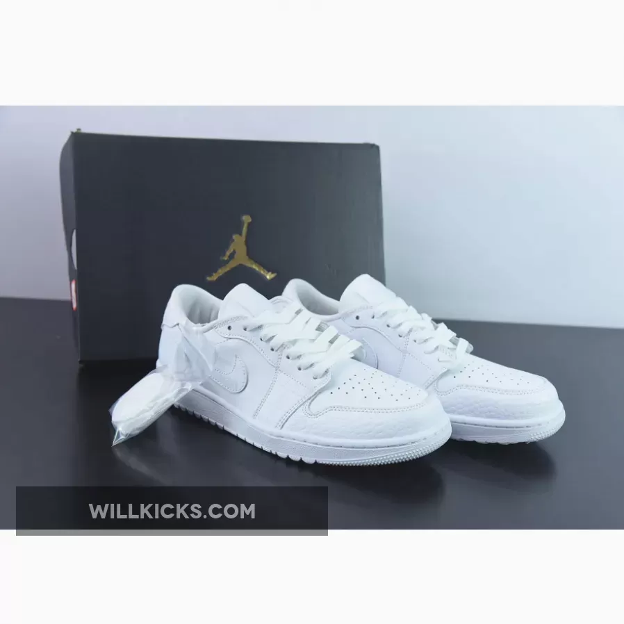 Air Jordan 1 Low Golf 'White Croc' DD9315-110 To Buy