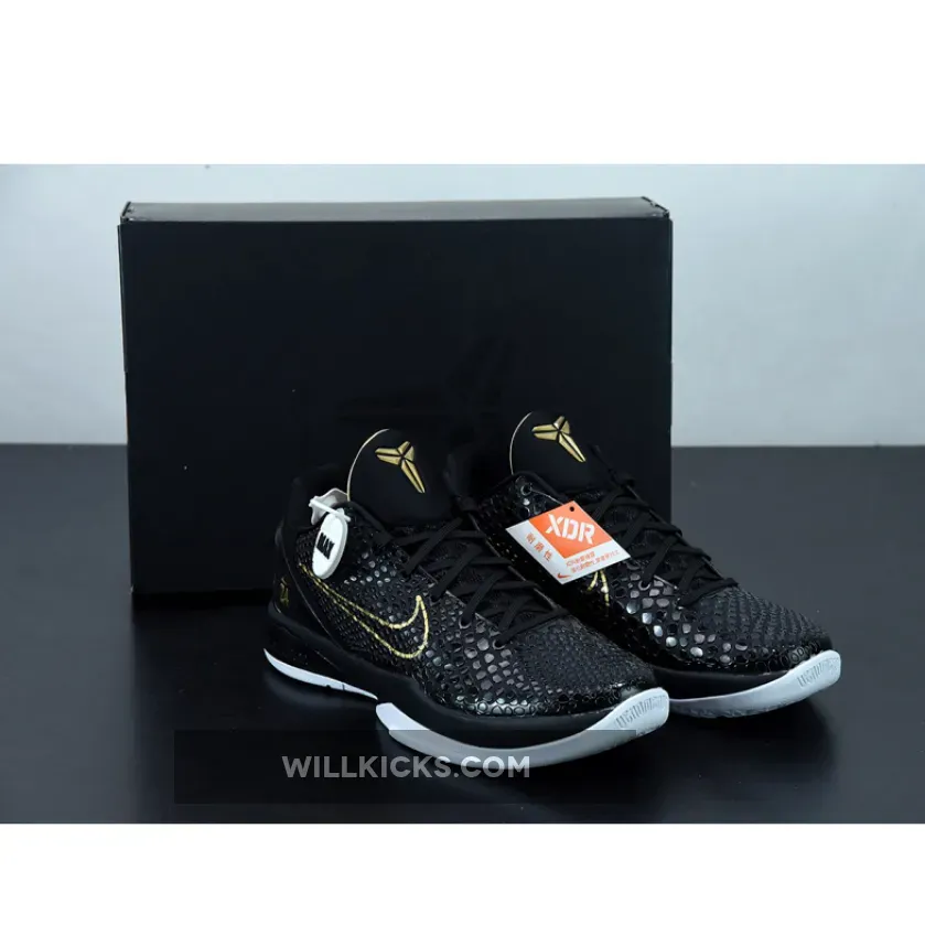 Nike Kobe 6 Protro Black Gold / kobe shoes black and gold
