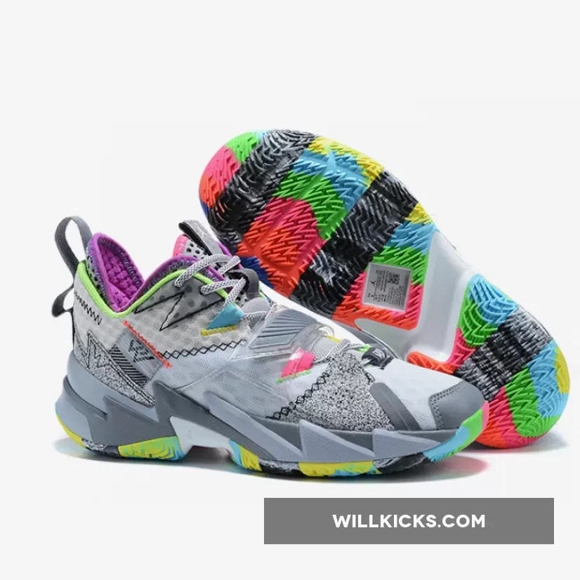 Jordan Why Not Zer0.3 White/White-Cool Grey-Wolf Grey CD5804-100 Outlet