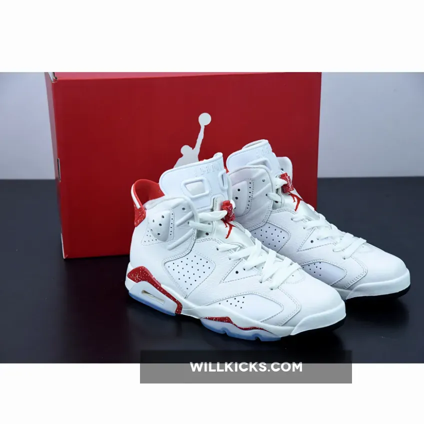 Air Jordan 6 Red Oreo White/University Red-Black CT8529-162 #red oreos 6