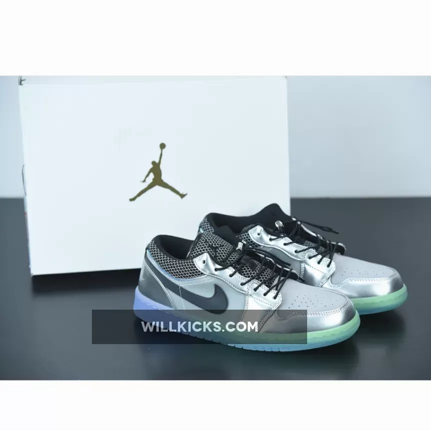 Air Jordan 1 Low SE Toggle Silver DJ5199-109 / silver jordan 1