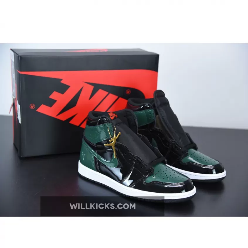 SoleFly x Air Jordan 1 Retro High OG Black/Team Orange-Fir, air jordan 1 retro high orange