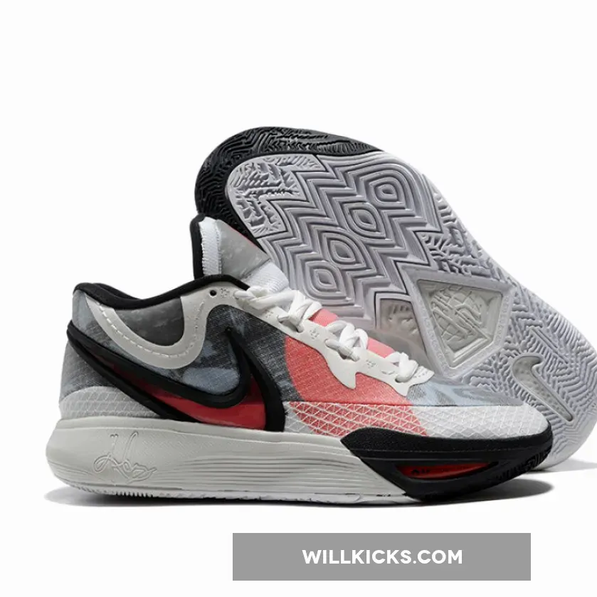 Nike Kyrie 8 White/University Red/Black/Wolf Grey | THE KYRIE 8
