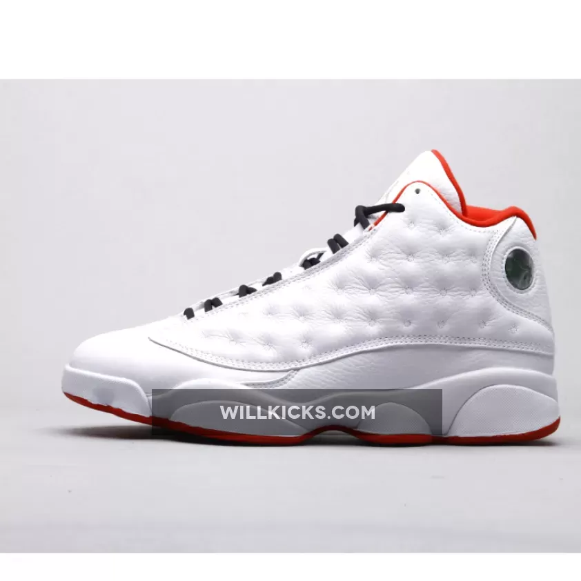 Air Jordan 13 'History of Flight' White/Metallic Silver-University Red / jordan 13 history of flight