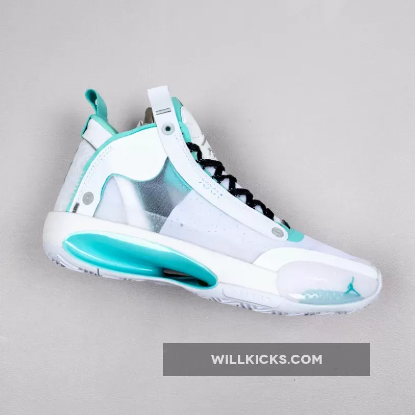 Air Jordan 34 'Guo Ailun PE' White Green BQ3381-103 / jordan 34