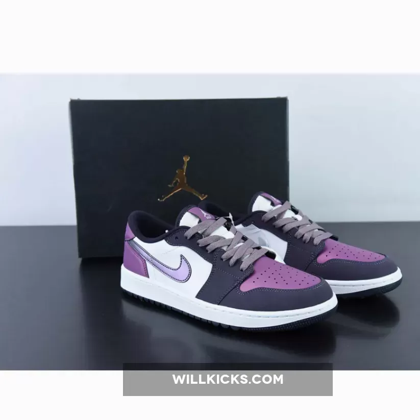 Air Jordan 1 Low Golf NRG 'Purple Smoke' DZ9787-155 / jordan 1 purple smoke