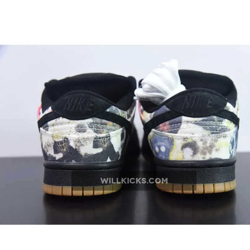 Supreme Nike Air Max / Supreme X Nike SB Dunk Low 'Rammellzee' Black Multi-Color FD8778-001