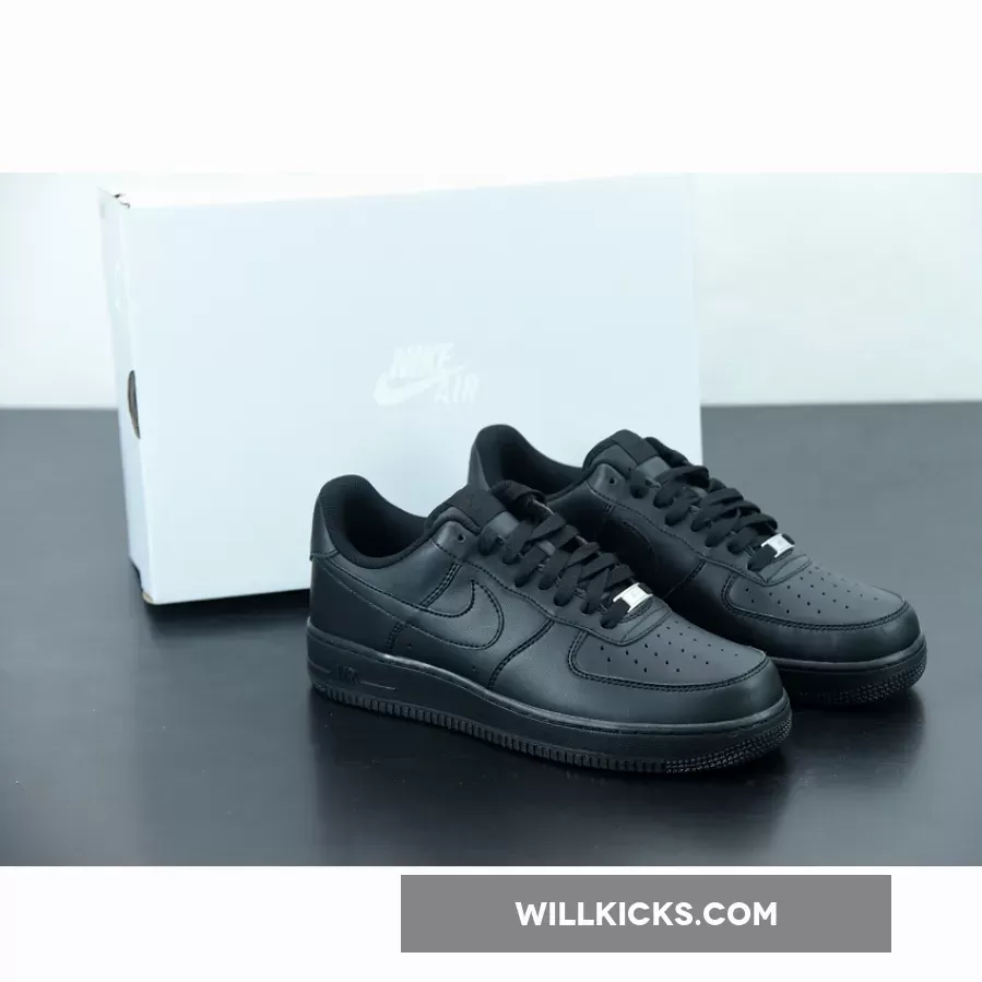 Nike Air Force 1 07 Triple Black / Af1 315122-001