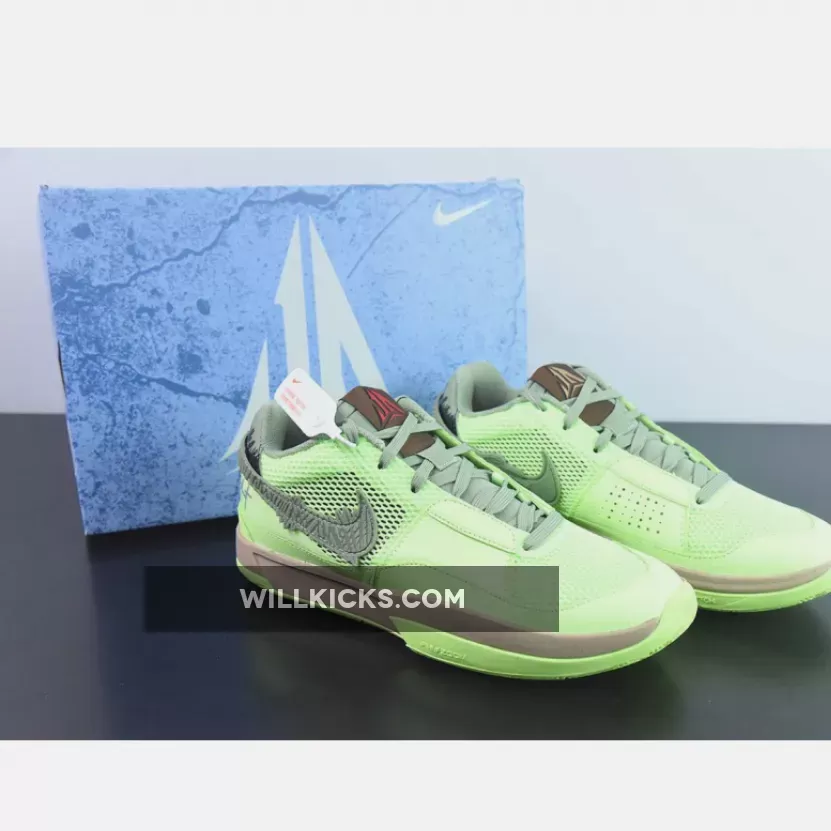 Nike Ja 1 "Zombie" Lime Blast/Oil Green | JA 1 HALLOWEEN