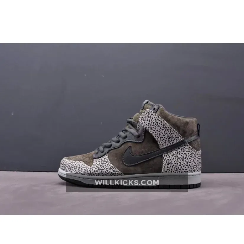 Discount Nike Dunk High Safari Sable Green 306968-201