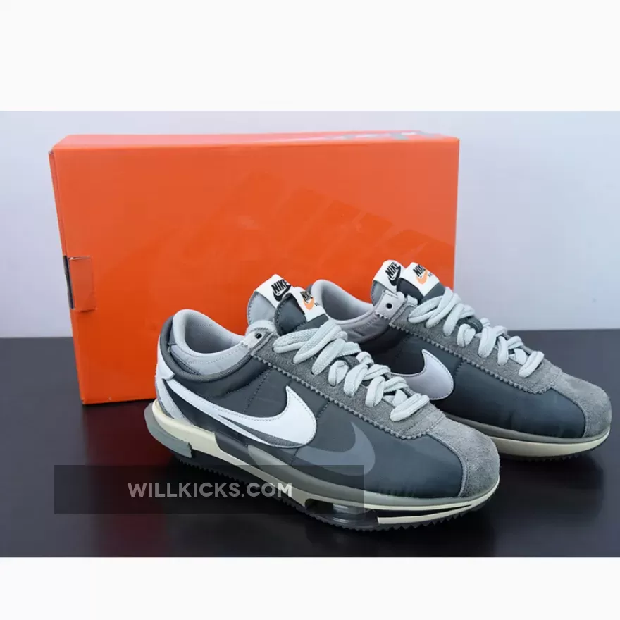 Sacai x Nike Cortez Black Grey / nike cortez black and grey