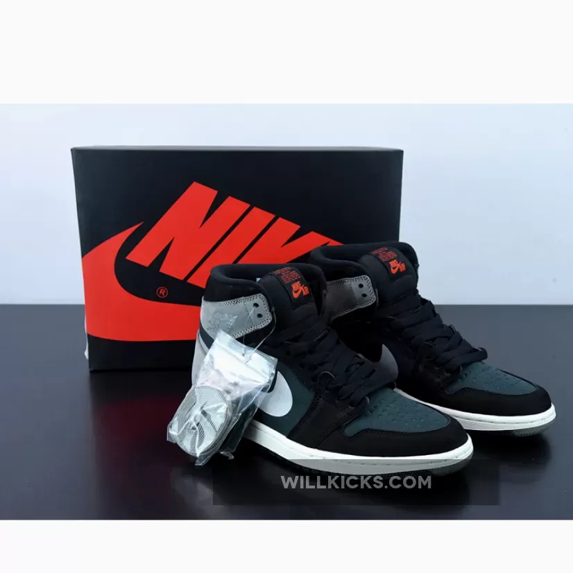 Air Jordan 1 Element Gore-Tex Black/Chile Red-Particle Grey-Sail, jordan 1 goretex sail