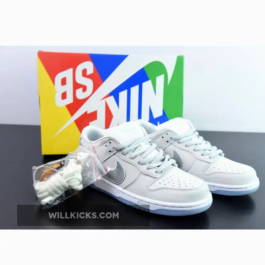 Concepts x Nike SB Dunk Low 'White Lobster' FD8776-100, nike white lobster