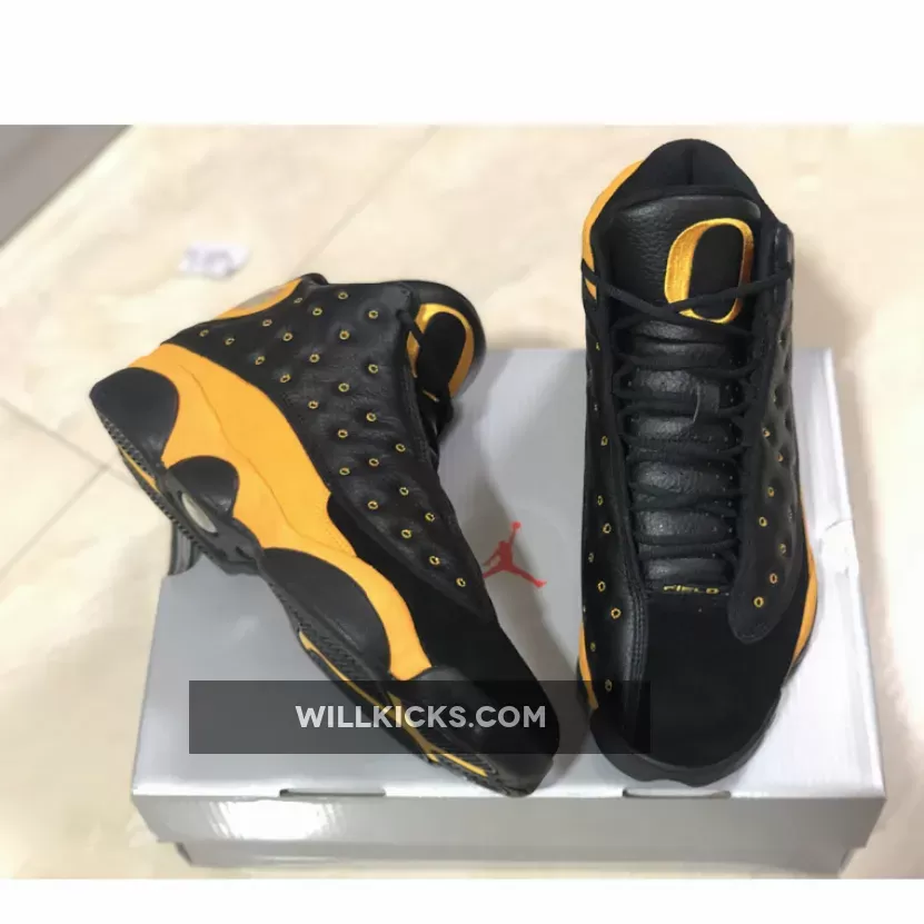 Air Jordan 13 PE Oregon 'Track and Field' PE Orange Black - black and yellow jordan 13