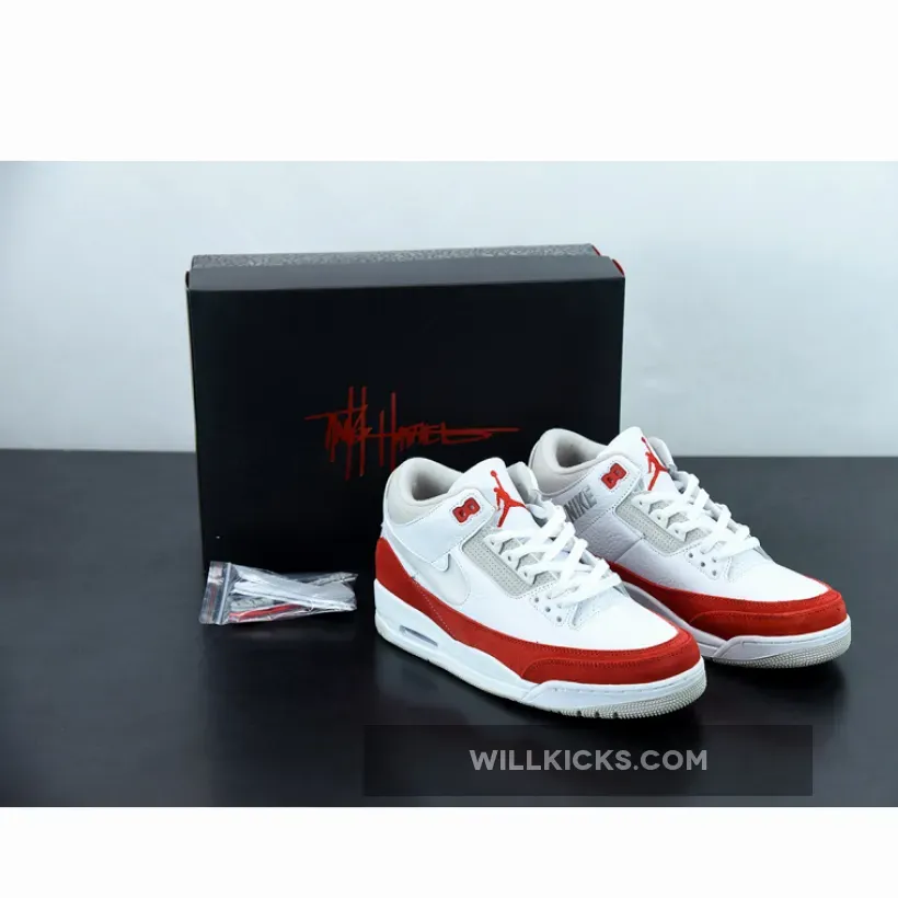 Air Jordan 3 Retro Tinker 'Air Max 1' White University Red CJ0939-100 / jordan 3 tinker hatfield red