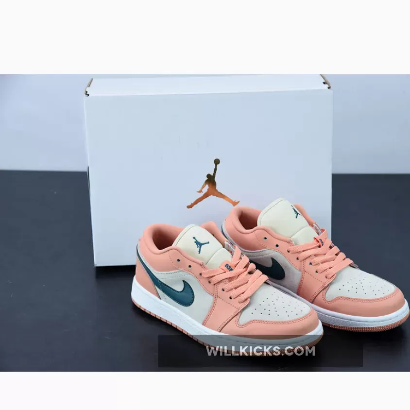 Air Jordan 1 Low 'Light Madder Root' DC0774-800 #light madder