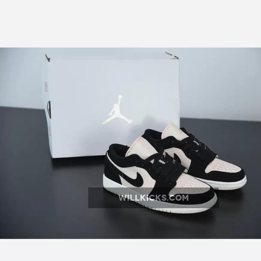 Air Jordan 1 Low WMNS Black/Guava Ice/Sail / air jordan low guava ice