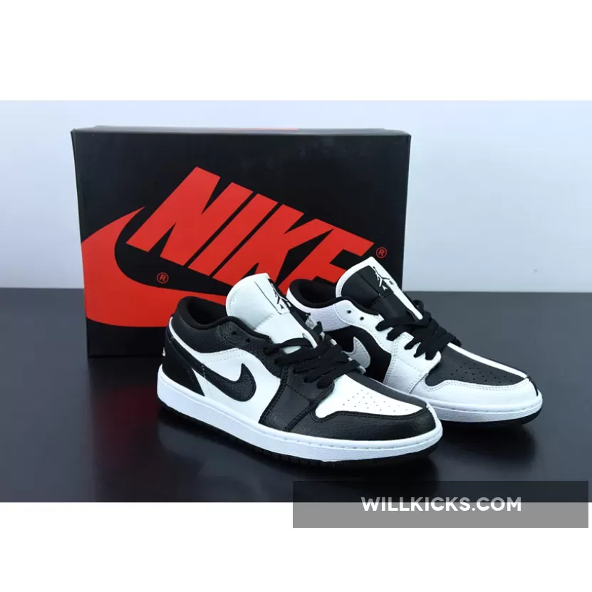 Air Jordan 1 Low Homage Black/White DR0502-101 - air jordan 1 low split black white