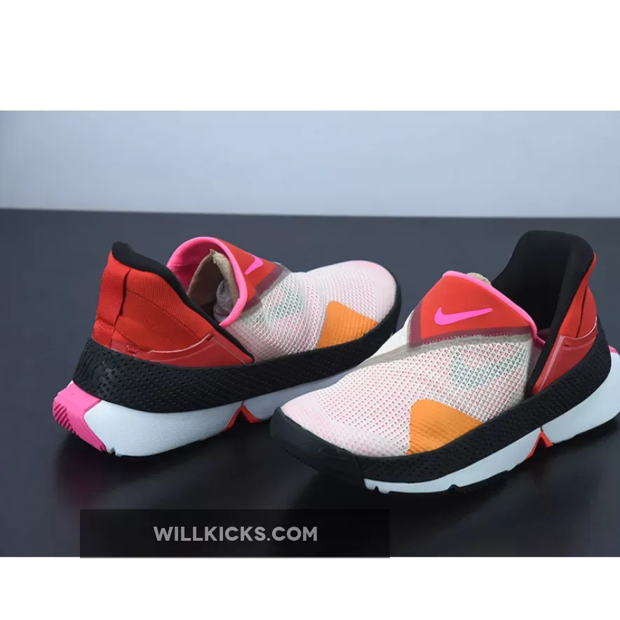 Nike Go FlyEase Bright Crimson/Black-White CW5883-600, flyease nike black