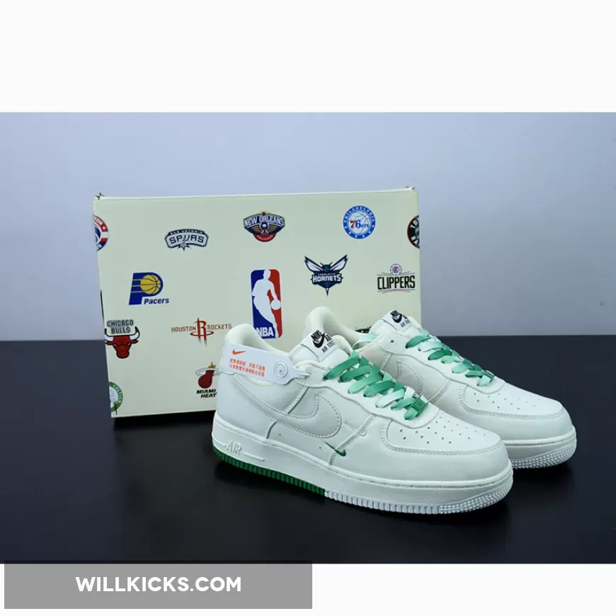 Boston Celtics Air Force 1 Nike Air Force 1 Low 'Boston Celtics' White Green 1675864682