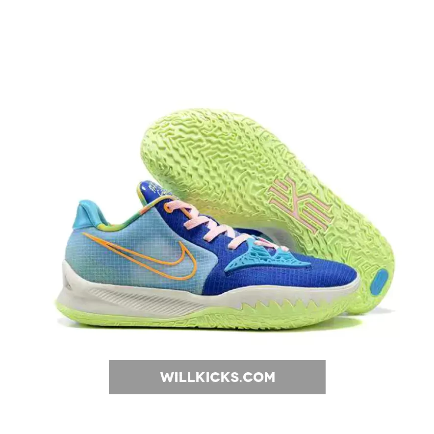 Nike Kyrie Low 4 Sky Blue/Royal Blue-White-Volt / kyrie low 5 blue