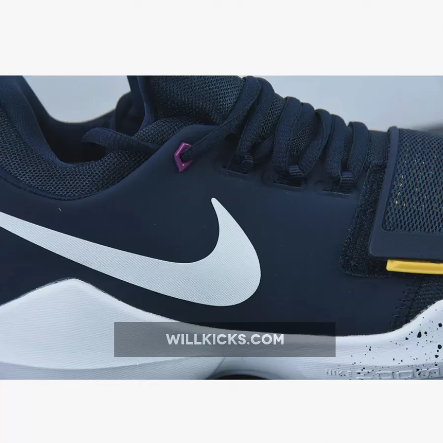 Nike PG 1 The Bait Obsidian/University Gold-Hyper Violet-Wolf Grey