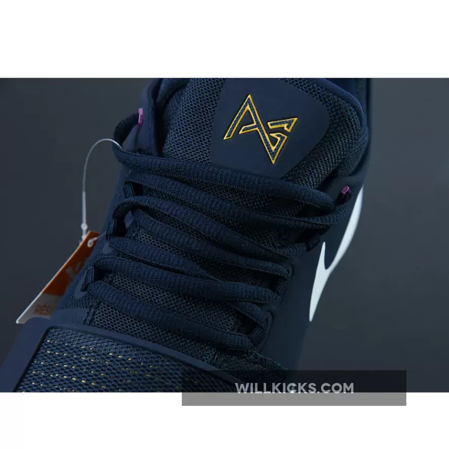 Nike PG 1 The Bait Obsidian/University Gold-Hyper Violet-Wolf Grey