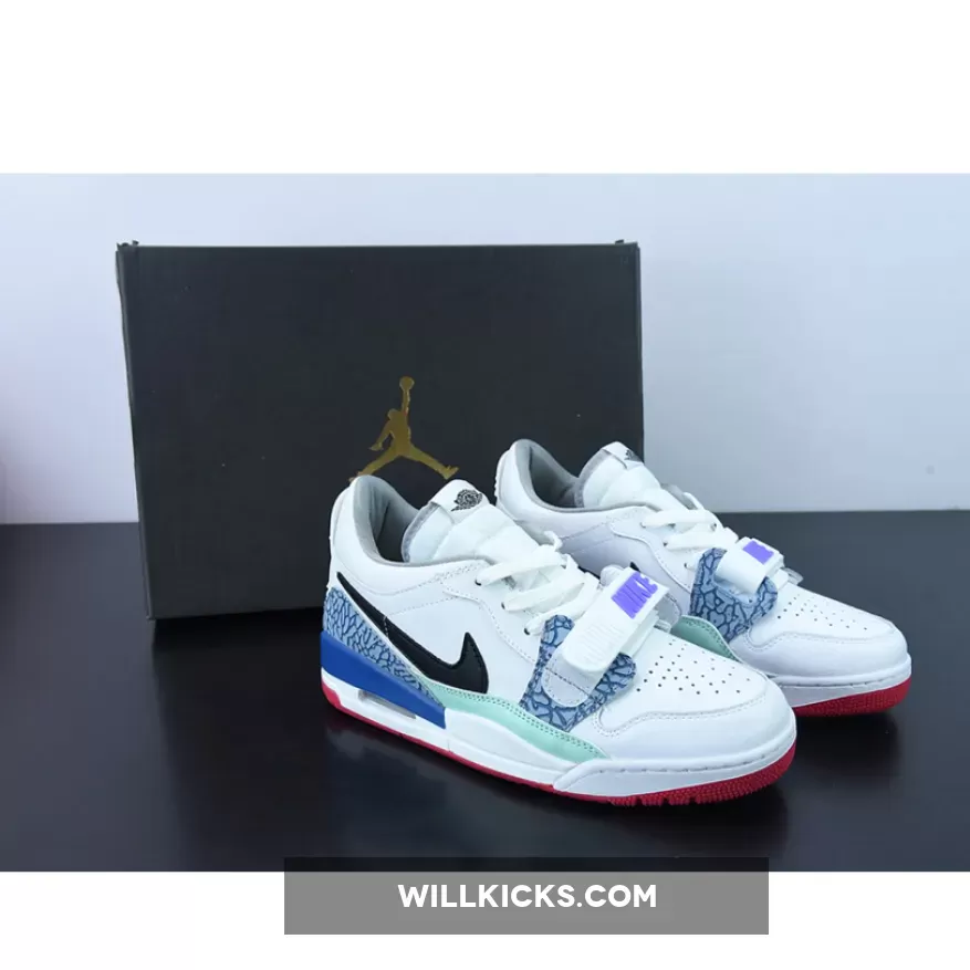 Jordan Legacy 312 Low Easter White Valerian Blue DV9127-101 To Buy