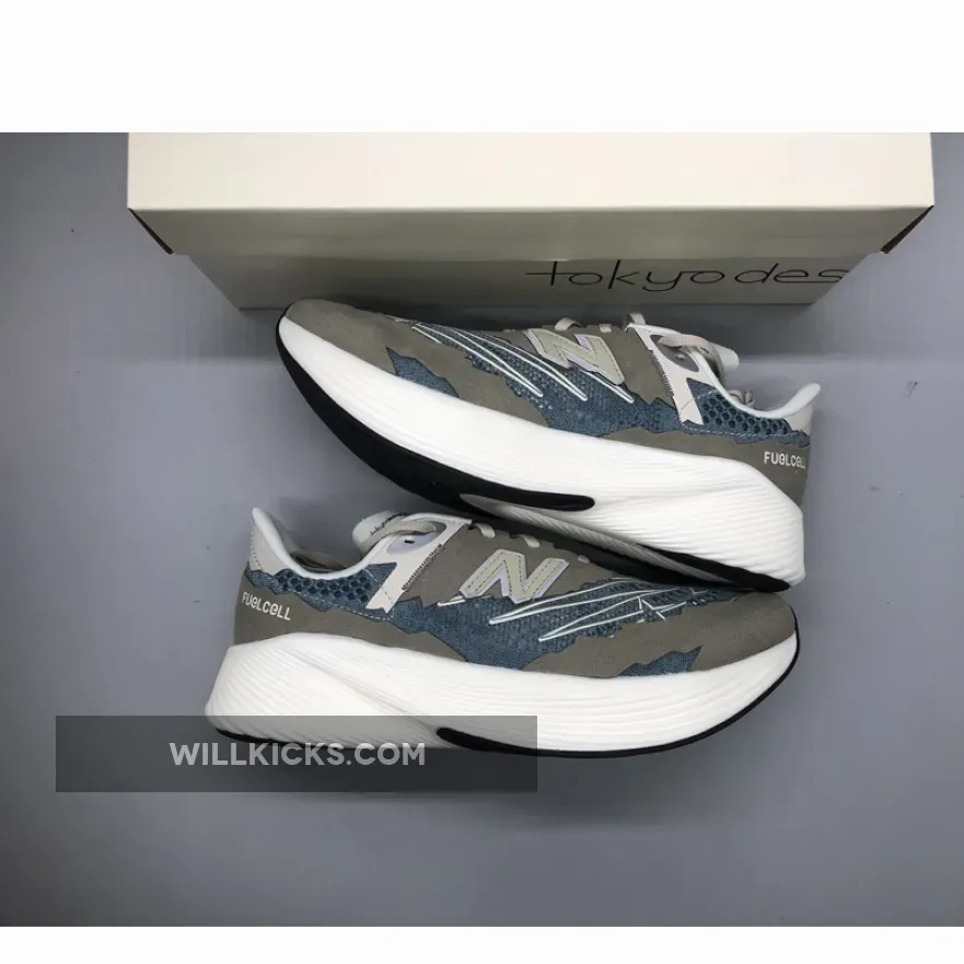 New Balance RC Elite V2 'Tokyo Design Studio' Blue/Vetiver-Light Grey / new balance tokyo design studio fuelcell rc elite v2