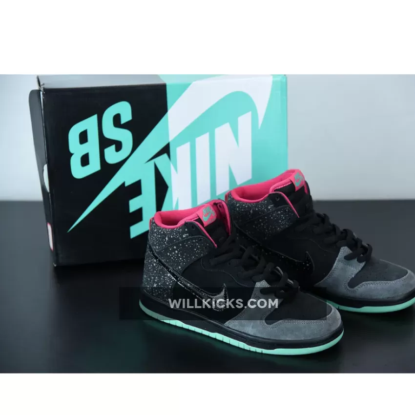 Premier x Nike SB Dunk High 'Northern Lights' 313171-063 / nike sb northern lights