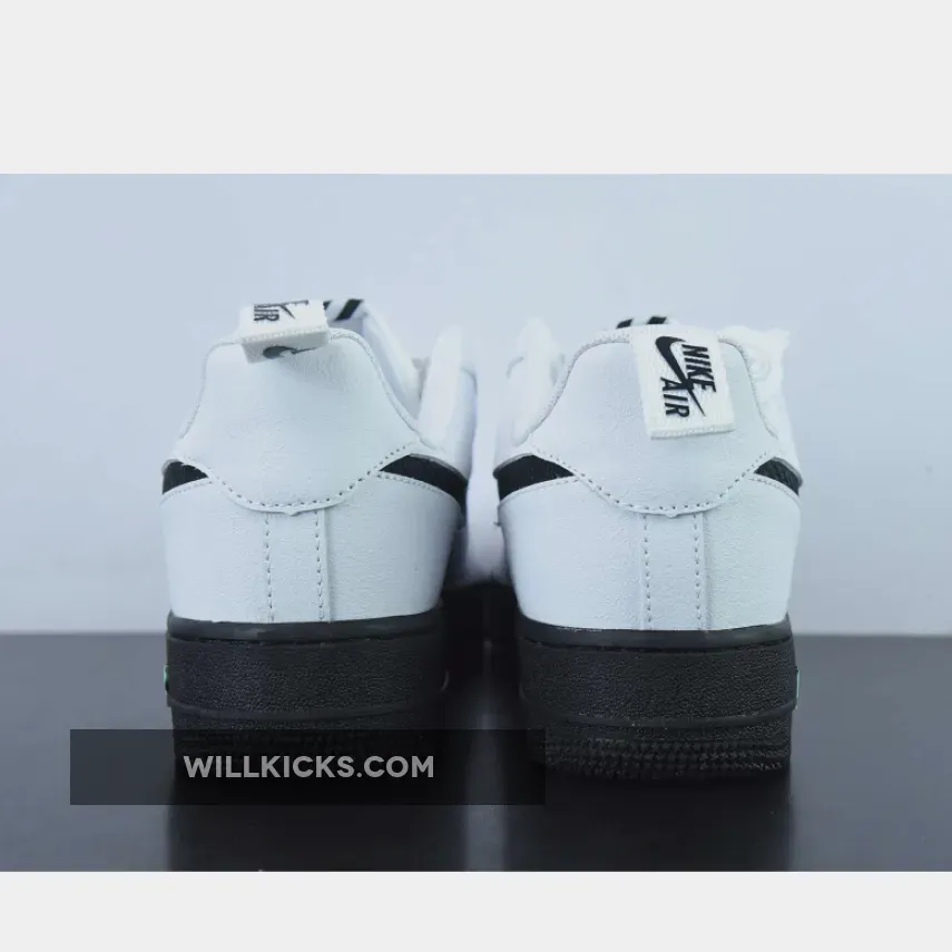 Nike Air Force 1 Low White Black Teal DR0155-100 #air force 1 teal