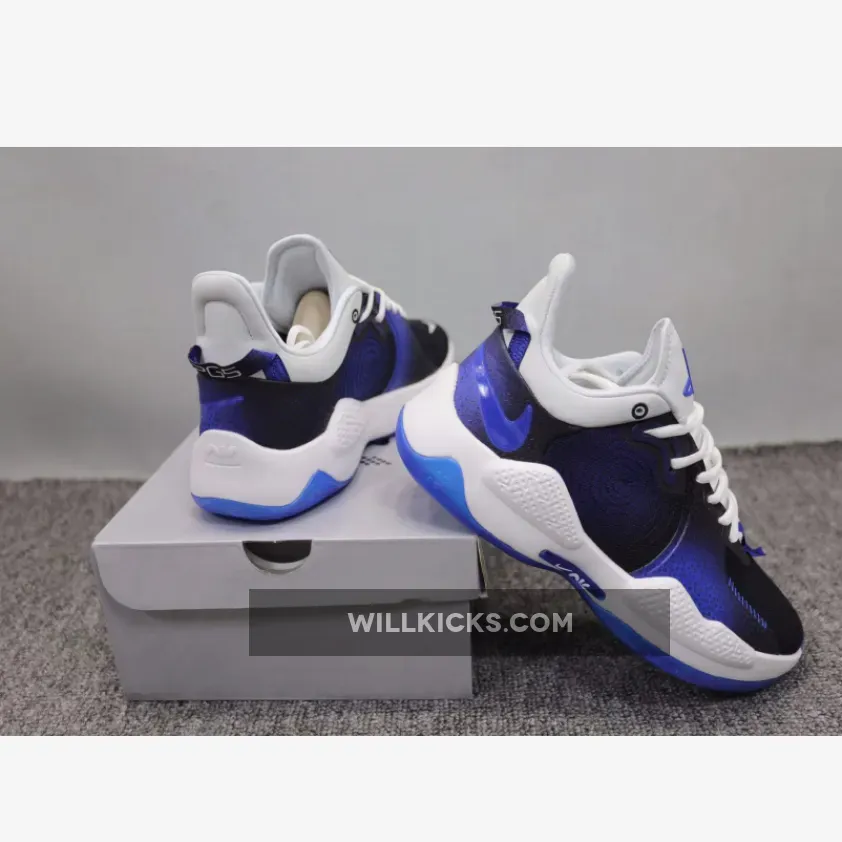Playstation Pg 5 - Nike PG 5 'PlayStation 5' Blue White CZ0099-400
