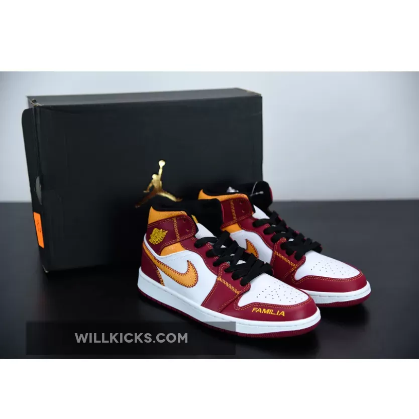 Air Jordan 1 Mid Day of the Dead DC0350-100 #day of the dead jordan