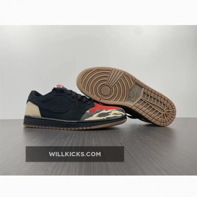 SoleFly x Air Jordan 1 Low 'Carnivore' DN3400-001 / jordan solefly