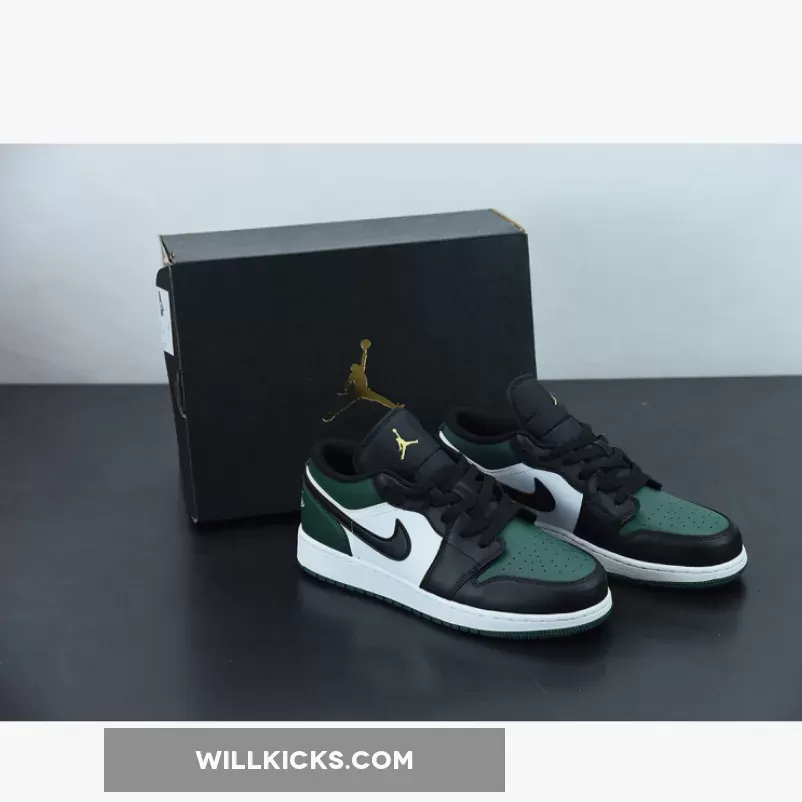 Air Jordan 1 Low 'Green Toe' 553558-371 / air jordan low green