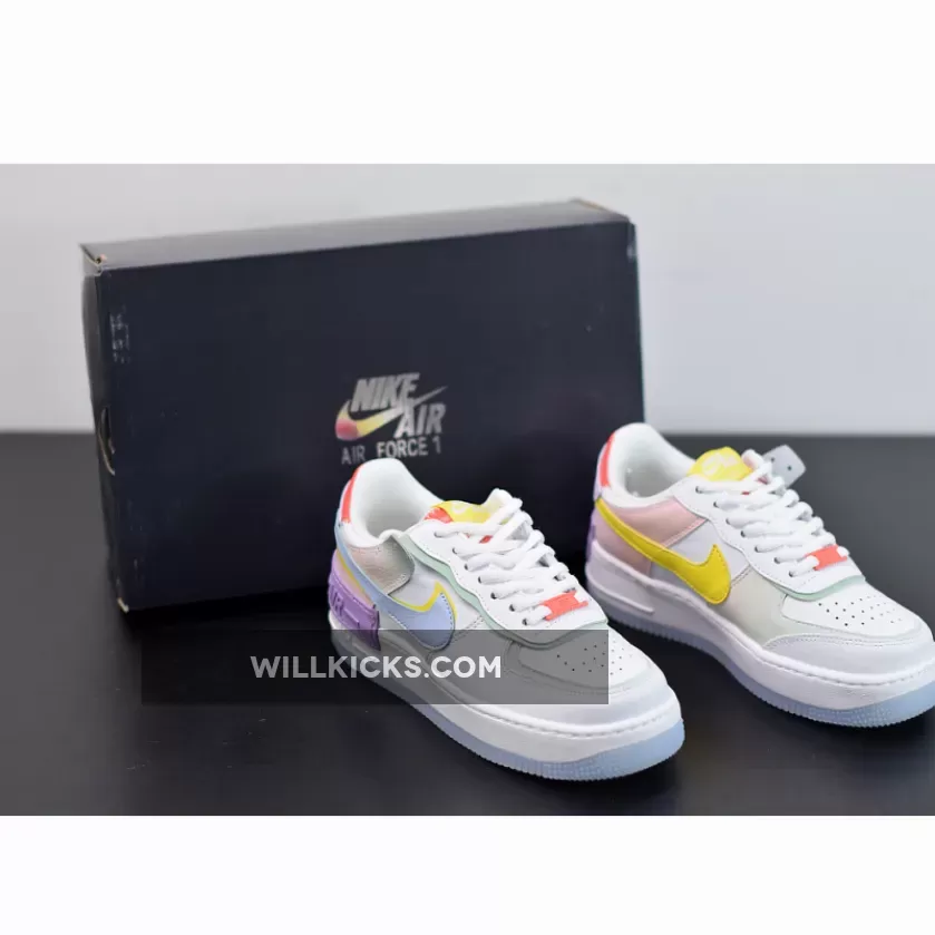 Nike Air Force 1 Shadow White Hydrogen Blue CW2630-141 Online Sale