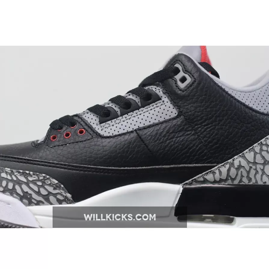 Air Jordan 3 Retro OG 'Black Cement' Black/Fire Red-Cement Grey / jordan 3 ogs